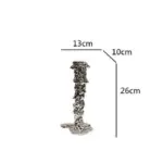 Candlestick_Candle_Holder_Silver_Drip_Resin_-_-_tag1_-4162993 Candlestick Candle Holder Silver Drip Resin tag1