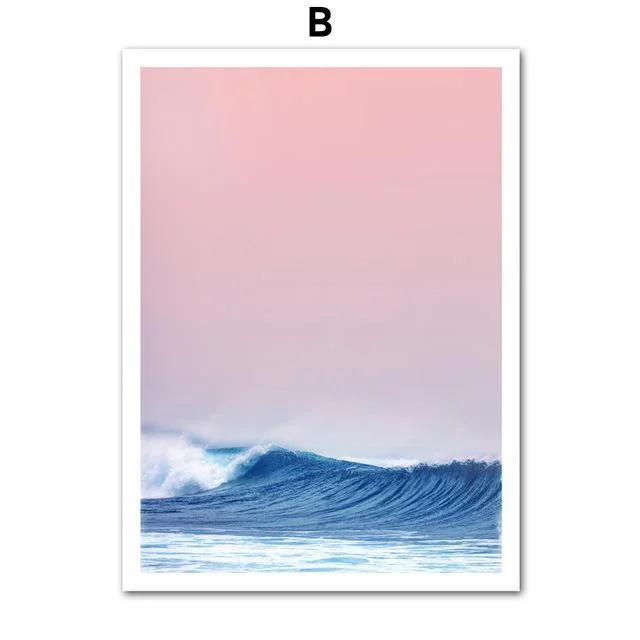 Canvas Painting Beach Ship Sea Wall Art Nordic Posters And Prints Pineapple Home Decoration Pictures For Living Room -  - #tag1#