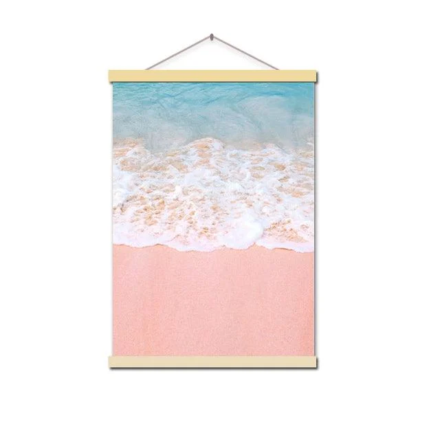 Canvas Painting Beach Ship Sea Wall Art Nordic Posters And Prints Pineapple Home Decoration Pictures For Living Room -  - #tag1#