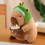 Capybara Bunny Huggable Doll Plushie tag1