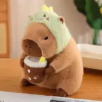 Capybara Bunny Huggable Doll Plushie tag1