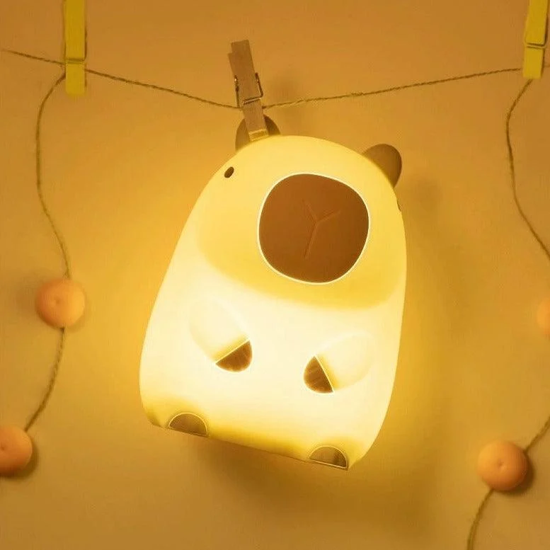 Capybara Orange Glow Night Lamp -  - #tag1#