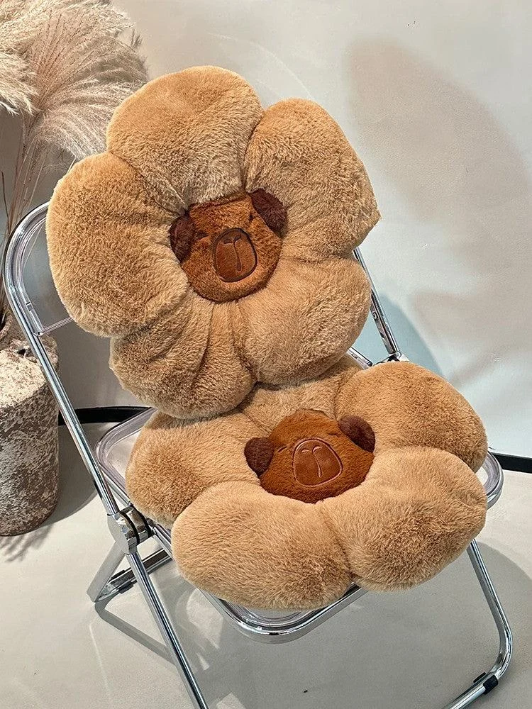 Capybara Plush Chair Cushion -  - #tag1#