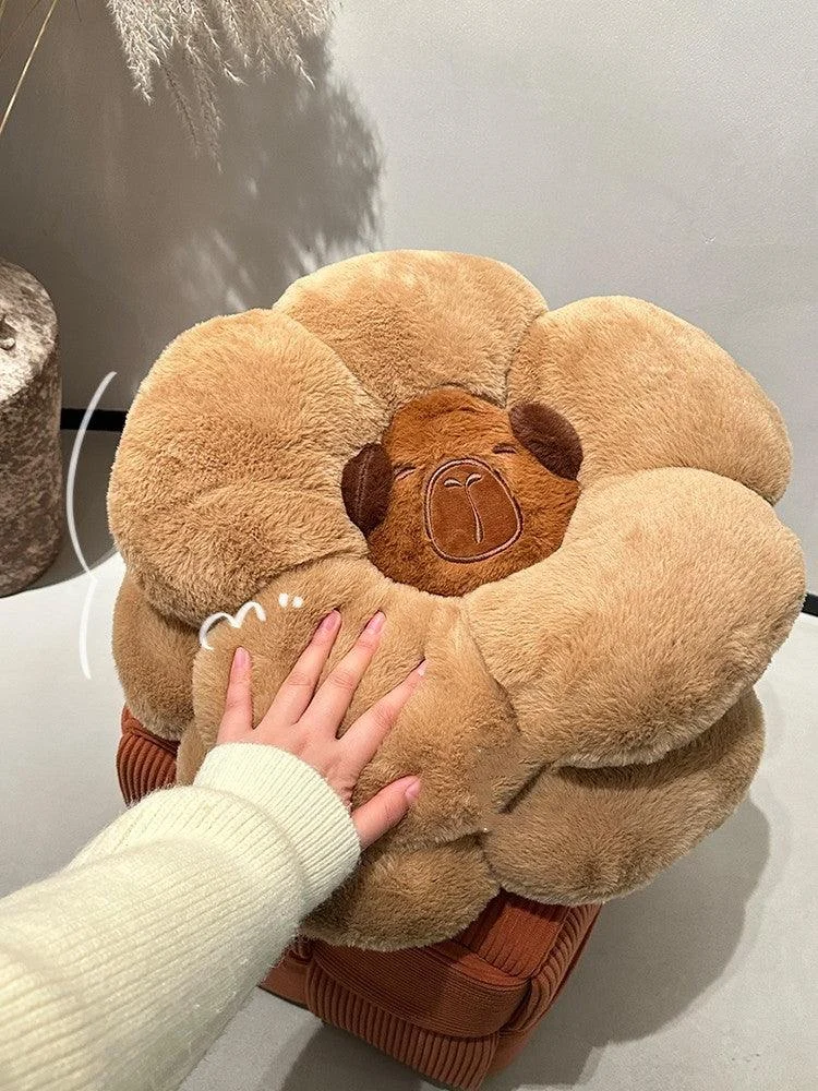 Capybara Plush Chair Cushion -  - #tag1#