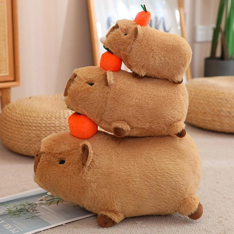 Capybara with Duck Plush Toy -  - #tag1#