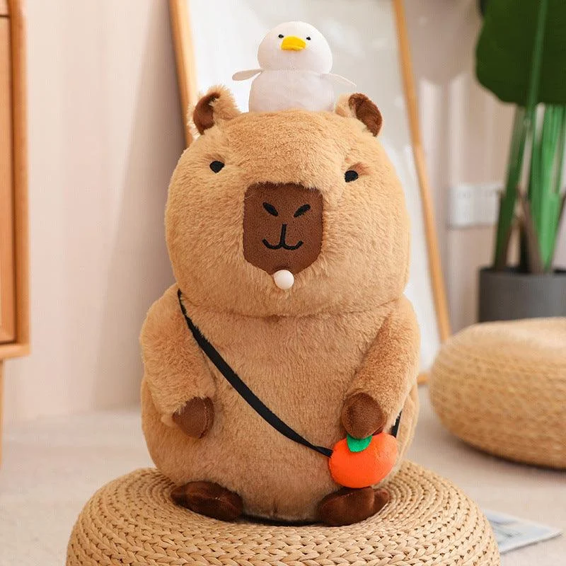 Capybara with Duck Plush Toy -  - #tag1#