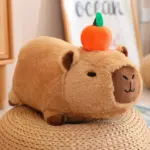 Capybara with Duck Plush Toy tag1