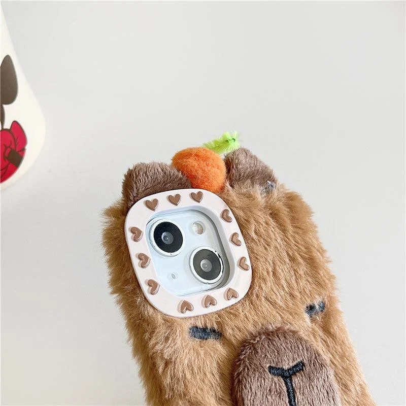 Capybara with Orange iPhone Case -  - #tag1#