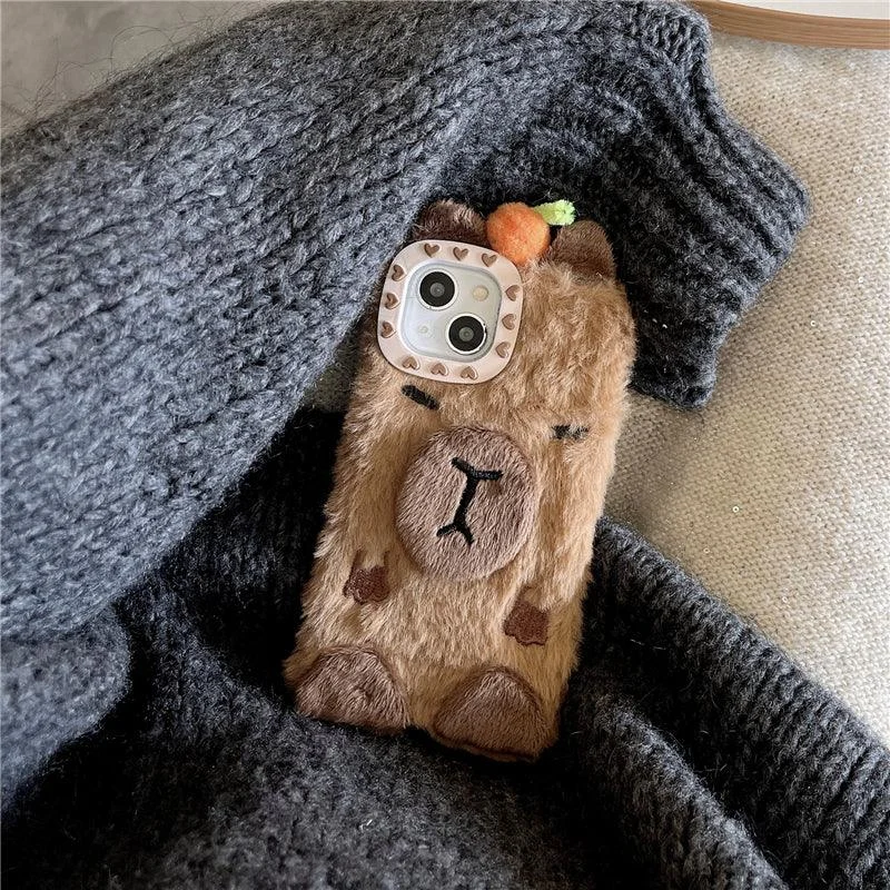 Capybara with Orange iPhone Case -  - #tag1#