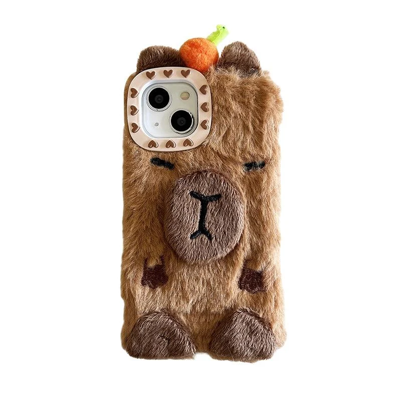 Capybara with Orange iPhone Case -  - #tag1#