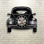 Car Shape LED Wall Clock 3D Design tag1