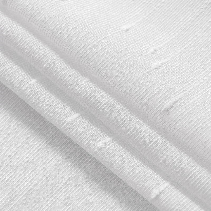 Cara - Rain Texture Semi-transparent Curtains with Eyelets -  - #tag1#