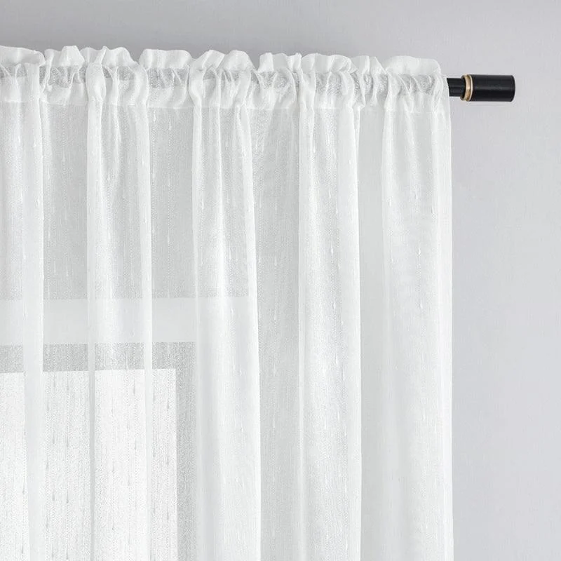 Cara Rain Texture Transparent Curtains Soft Roof -  - #tag1#