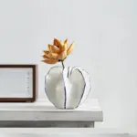 Carambola Shape Ceramic Vase