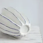Carambola Shape Ceramic Vase