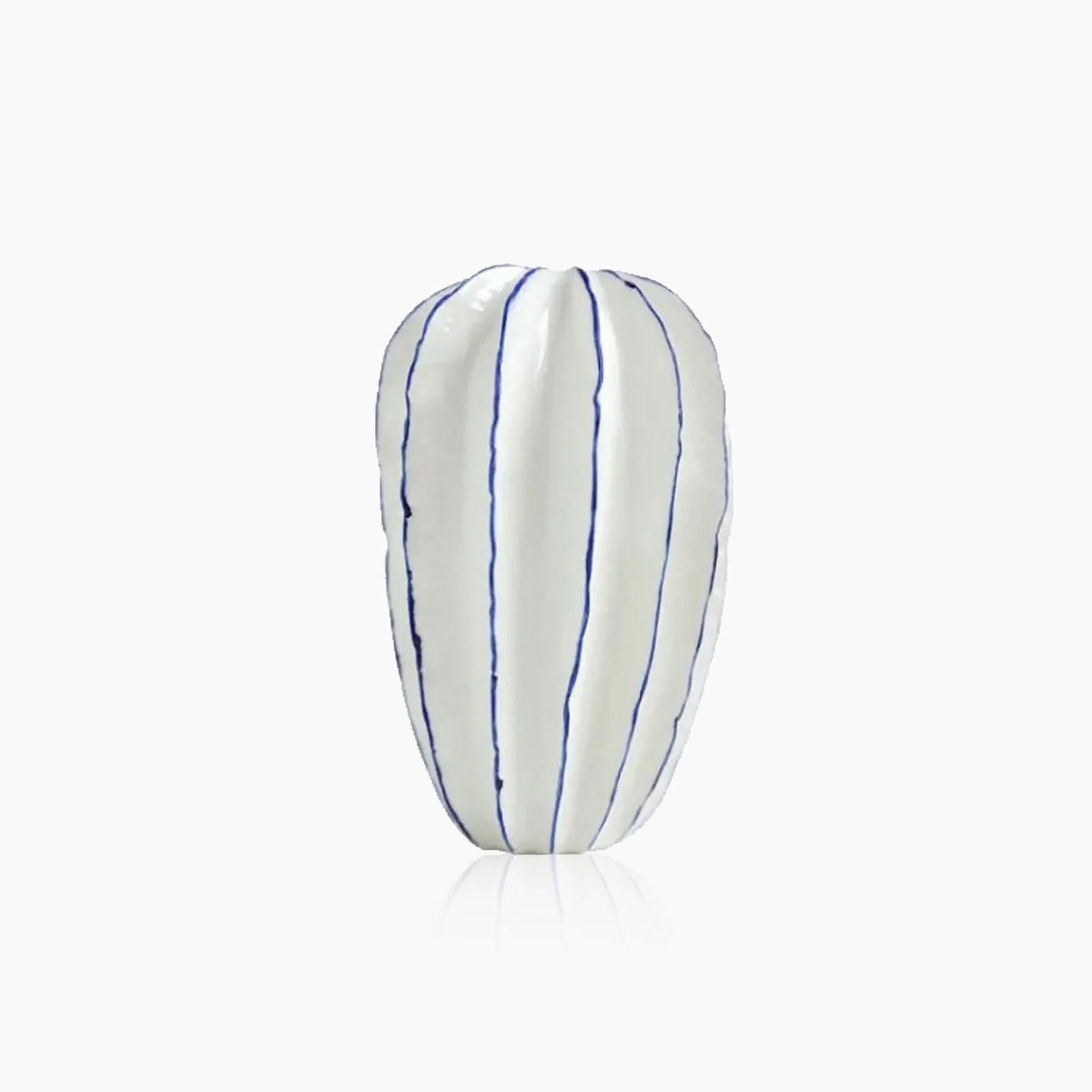 Carambola Shape Ceramic Vase -