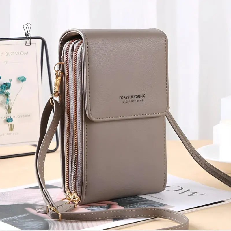 Carry Stylish Crossbody Wallet Phone Holder Bag tag1