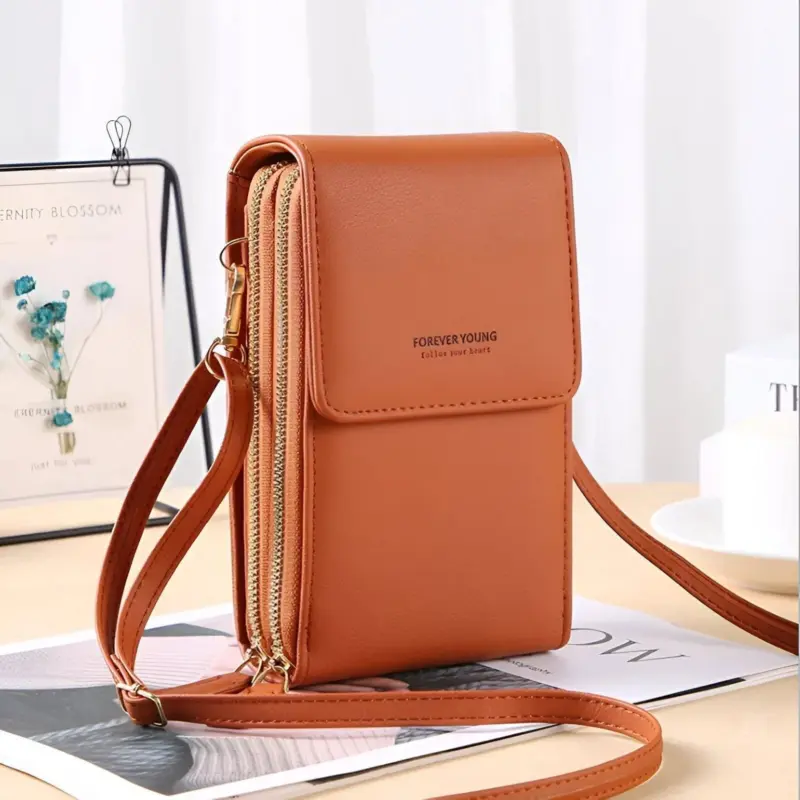 Carry Stylish Crossbody Wallet Phone Holder Bag tag1