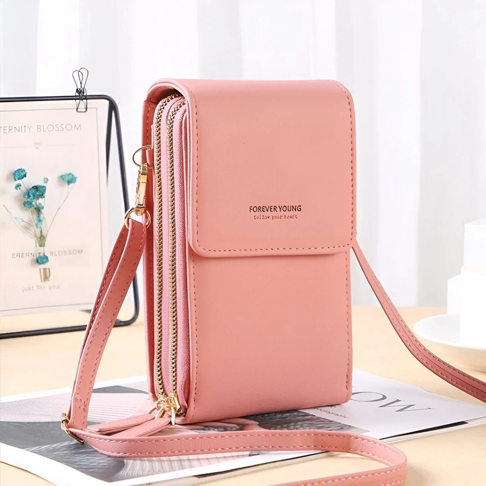 Carry - Stylish Crossbody Wallet & Phone Holder Bag -  - #tag1#