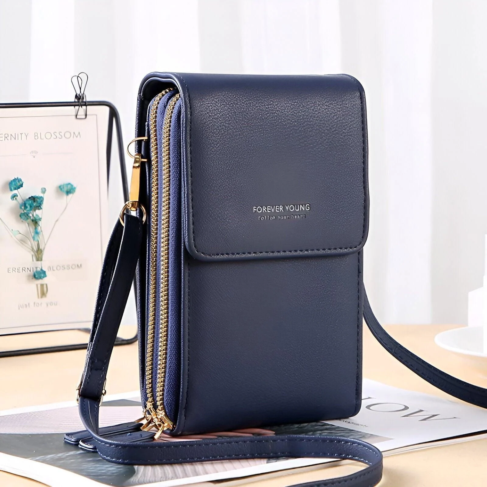 Carry - Stylish Crossbody Wallet & Phone Holder Bag -  - #tag1#