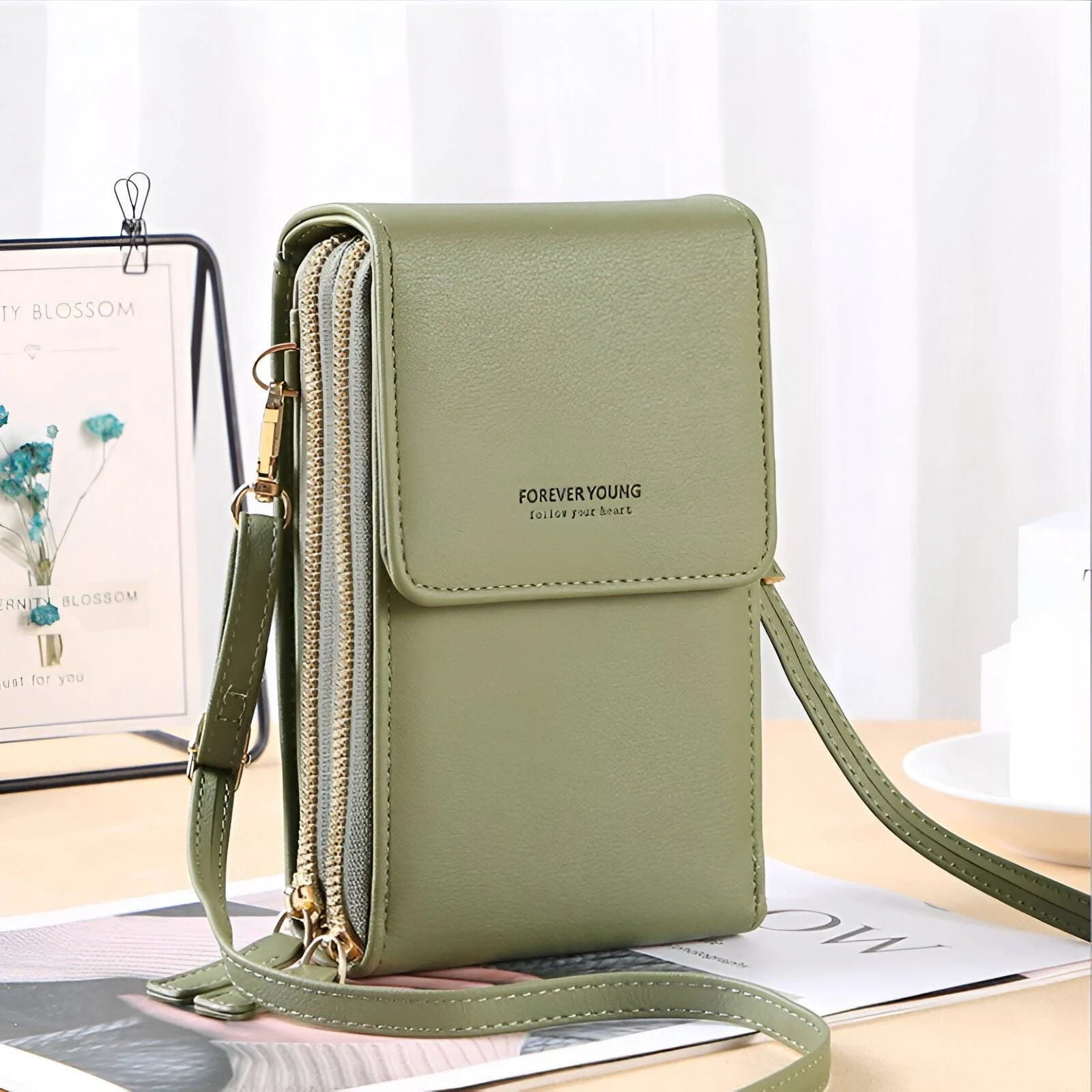 Carry - Stylish Crossbody Wallet & Phone Holder Bag -  - #tag1#