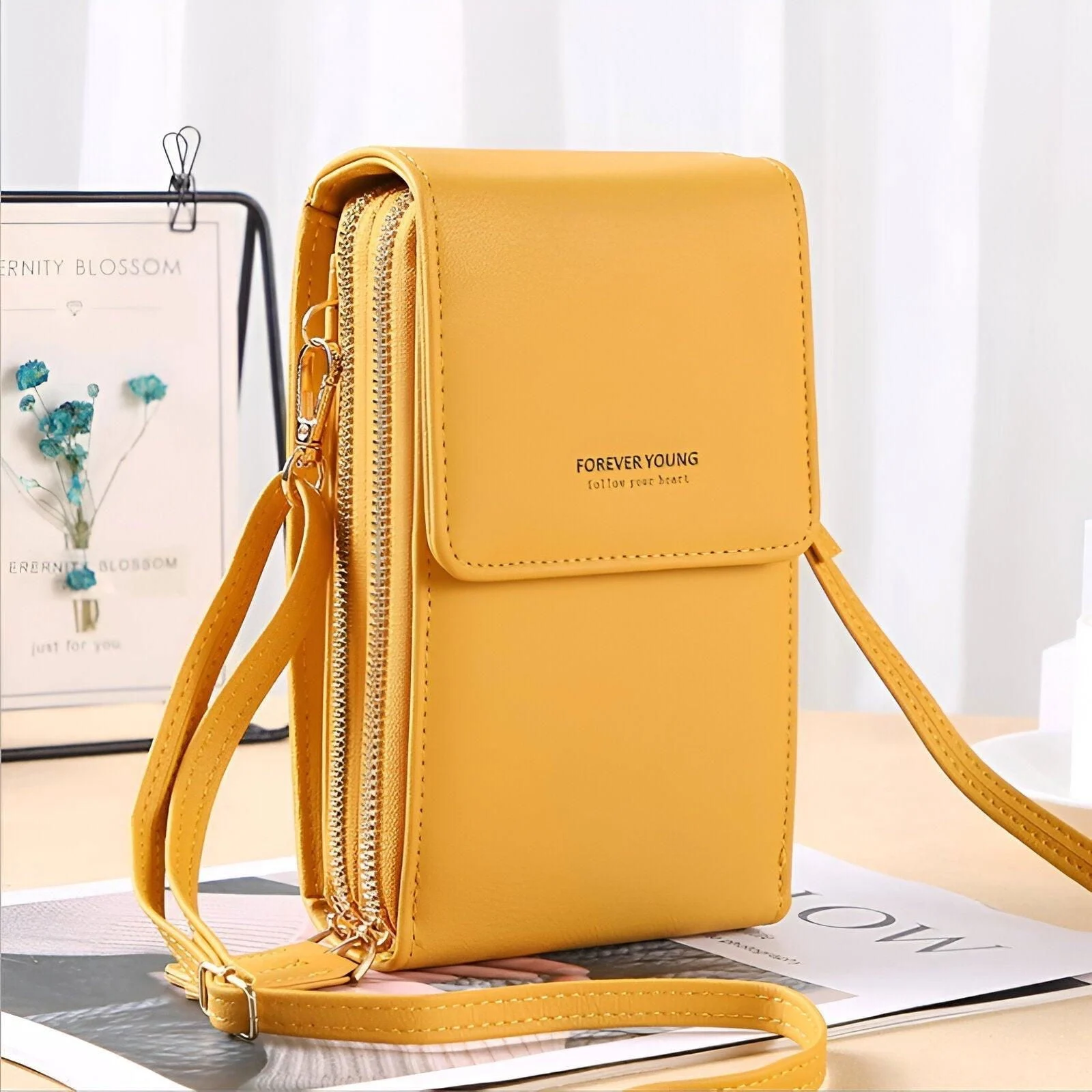 Carry - Stylish Crossbody Wallet & Phone Holder Bag -  - #tag1#