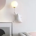 Cartoon Blauw Wit Roze Beer Wandlamp Voor Kinderen Kids Baby Meisje Slaapkamer Bed Wandlamp Met 3D 6fb77262 c8b1 4793 ac98 99e0eb8c2f79