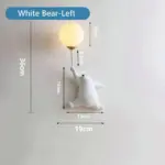 Cartoon Blauw Wit Roze Beer Wandlamp Voor Kinderen Kids Baby Meisje Slaapkamer Bed Wandlamp Met 3D cbeb2a03 d8d4 4175 992b 22b54288c16b