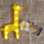 Cartoon Leuke Giraf Led Nachtlampje Dier Tafellampen Batterij Marquee Teken Voor Kids Kinderen Kamers Slaapkamer Nursery 9adf2ba7 17c4 4b16 9351 f72c04ab51a4