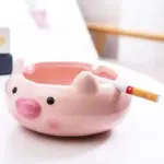 Cartoon Animal Ceramic Ashtray tag1