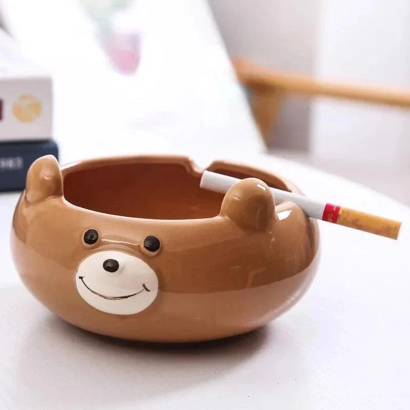 Cartoon Animal Ceramic Ashtray -  - #tag1#
