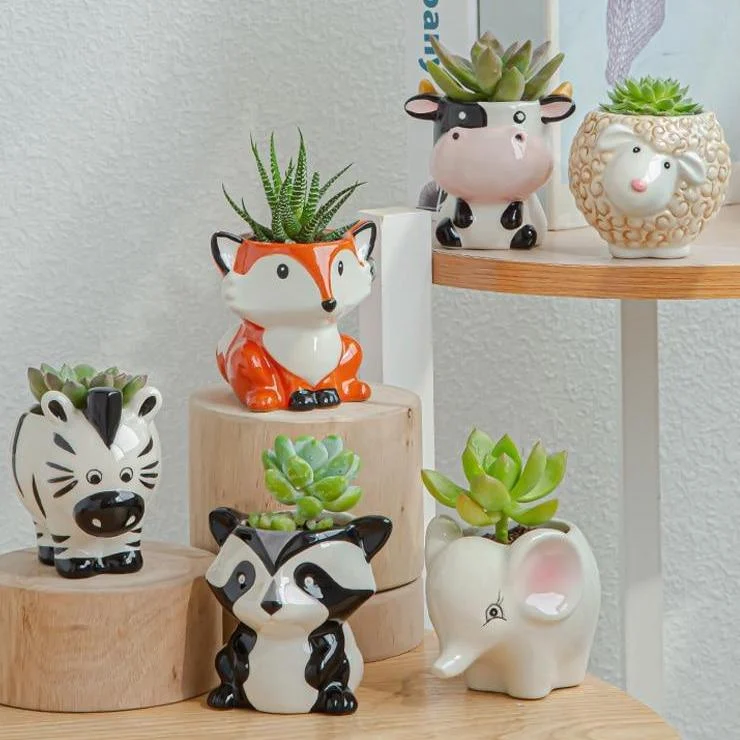 Cartoon Animal Planters -  - #tag1#