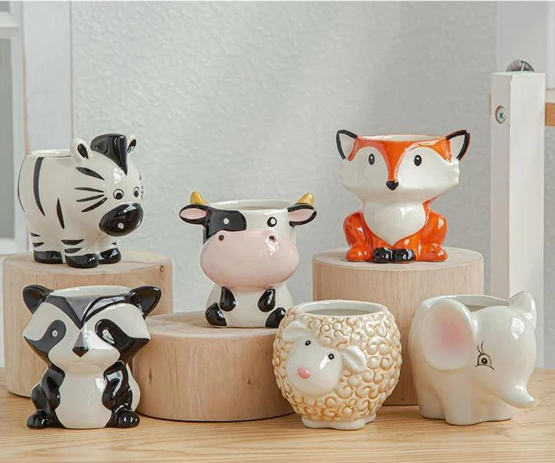 Cartoon Animal Planters -  - #tag1#