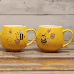Cartoon Bee Ceramic Coffee Mug tag1