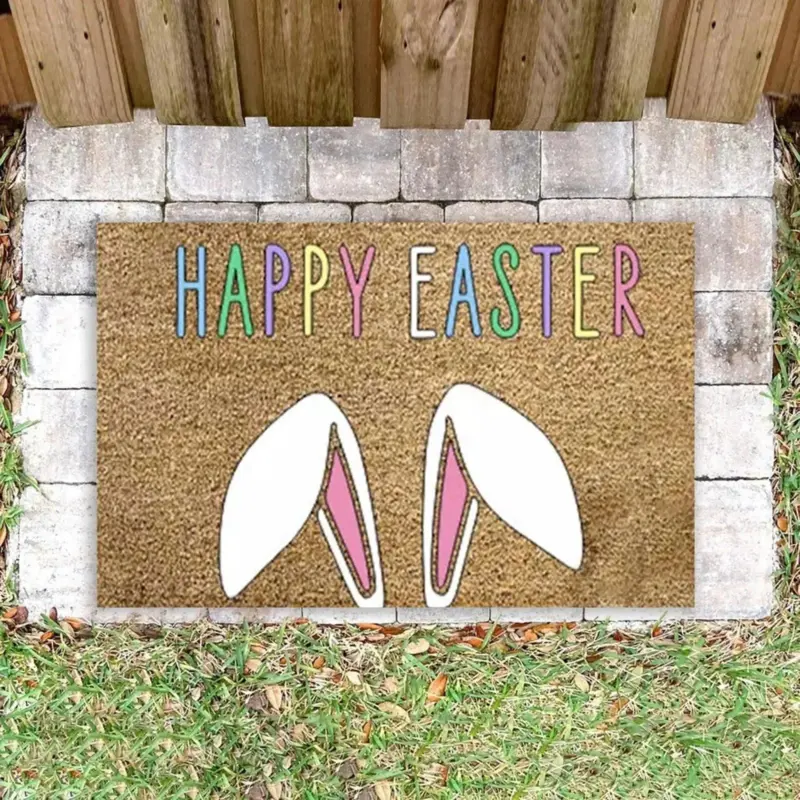 Cartoon Bunny Rabbit Non Slip Doormat tag1