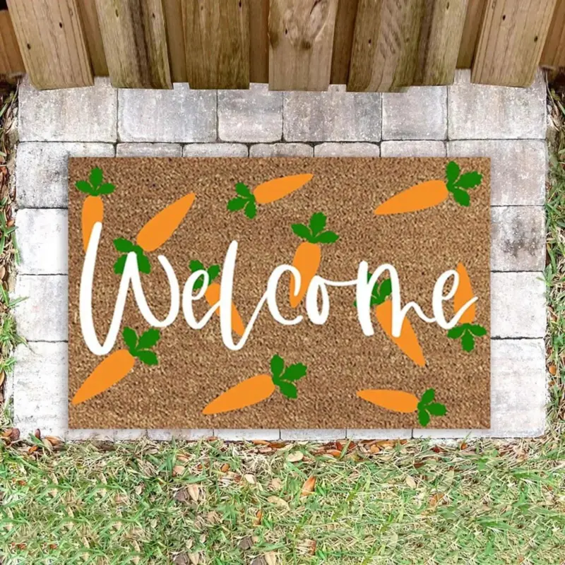 Cartoon Bunny Rabbit Non Slip Doormat tag1