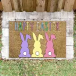 Cartoon Bunny Rabbit Non Slip Doormat tag1