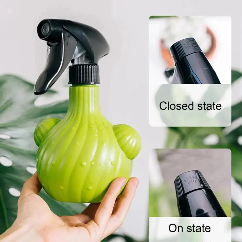 Cartoon Cactus Shape Plant Watering Bottle -  - #tag1#