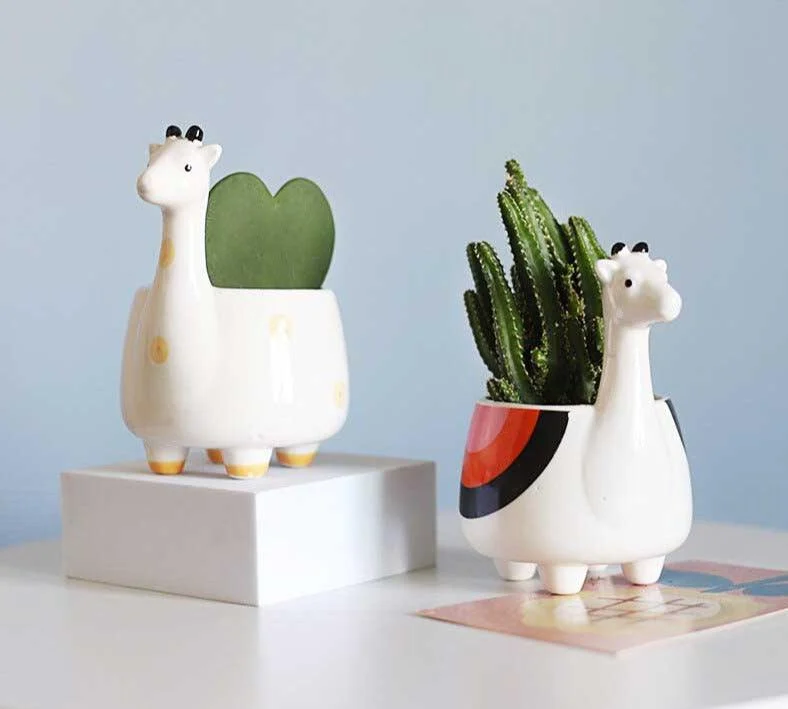 Cartoon Ceramic Animal Vase -