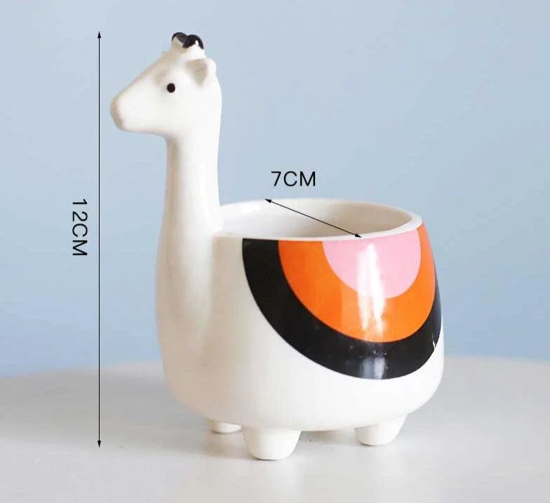 Cartoon Ceramic Animal Vase -