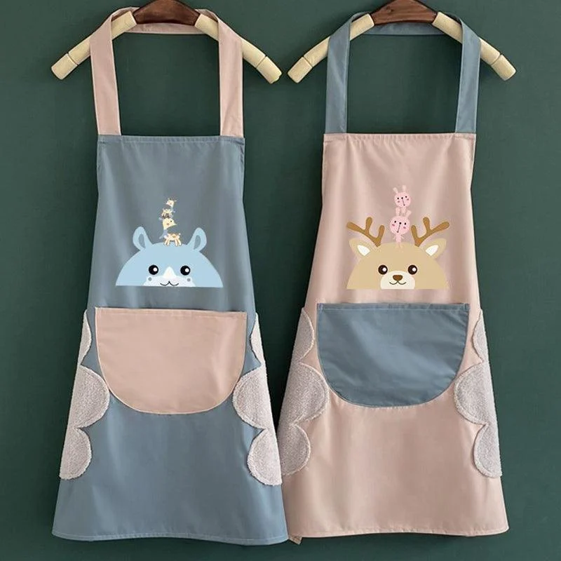 Cartoon Cute Little Deer Apron -  - #tag1#