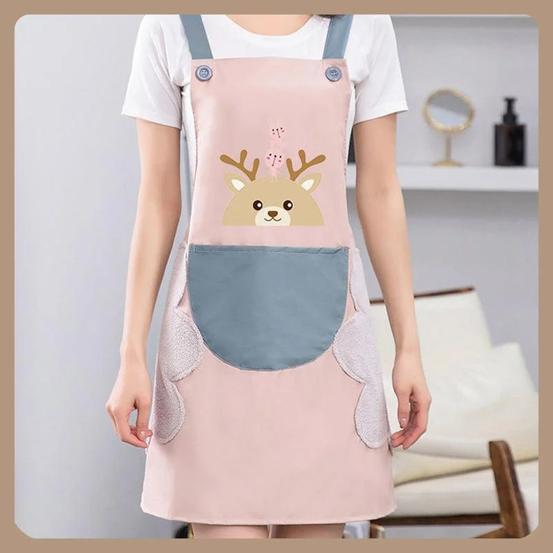 Cartoon Cute Little Deer Apron -  - #tag1#