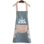 Cartoon Cute Little Deer Apron tag1
