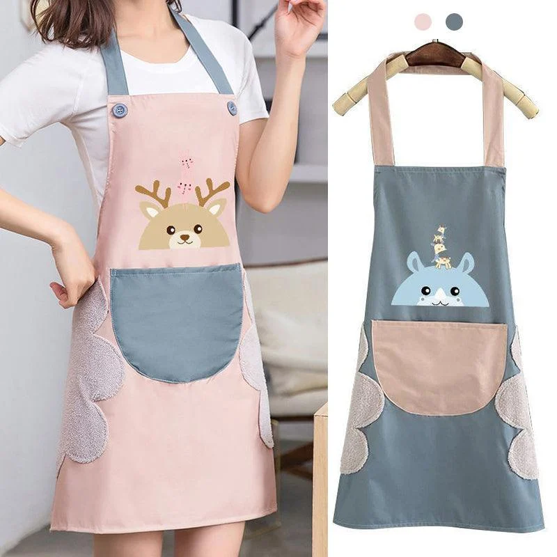Cartoon Cute Little Deer Apron -  - #tag1#