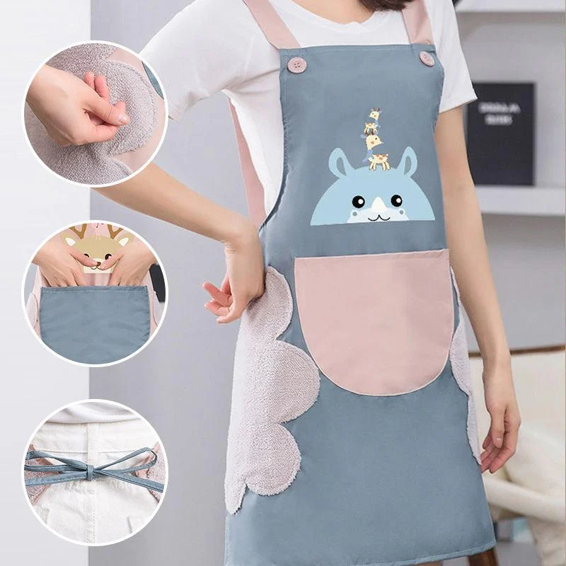 Cartoon Cute Little Deer Apron -  - #tag1#