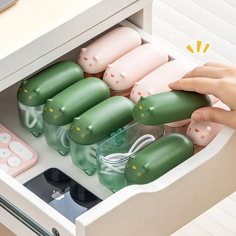 Cartoon Data Cable Storage Box -  - #tag1#