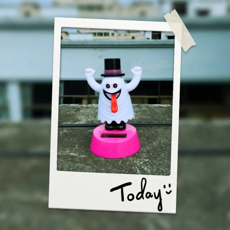 Cartoon Doll Ornament For Interior Halloween Decoration tag1