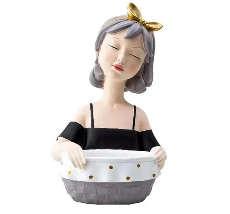 Cartoon Girls Character Sculpture -