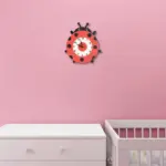 Cartoon_Ladybug_Wall_Clock_-_Fun_Whimsical_Home_Decor_-_-4148982 Cartoon Ladybug Wall Clock Fun Whimsical Home Decor
