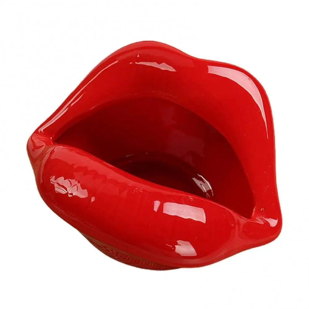 Cartoon Lips Ceramic Ashtray -  - #tag1#